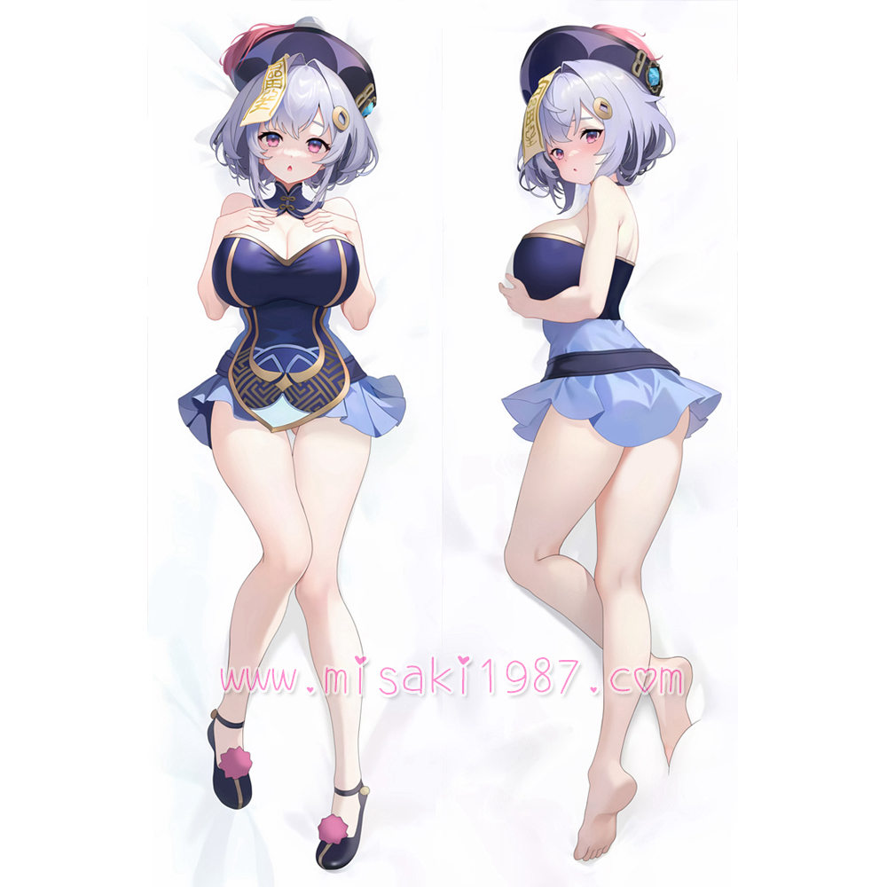Genshin Impact Dakimakura Qiqi Body Pillow Case 10