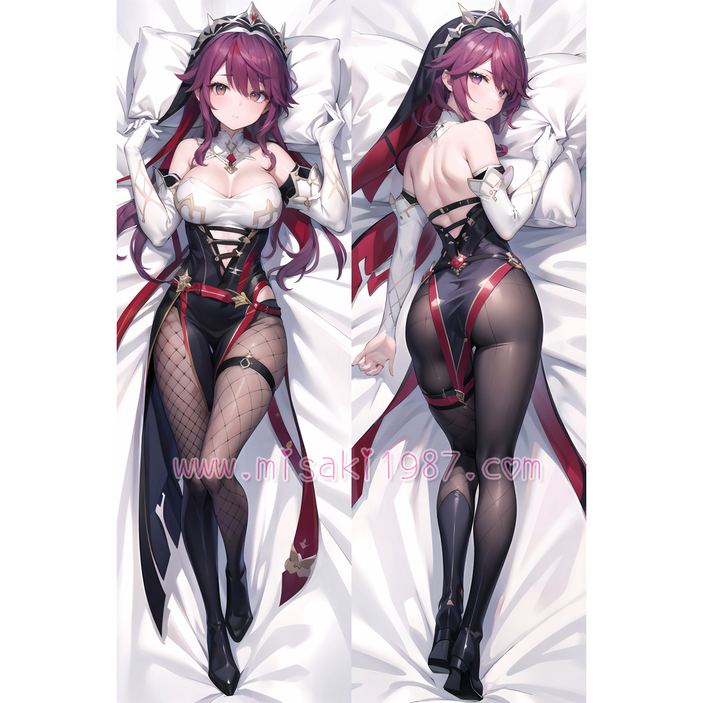 Genshin Impact Dakimakura Rosaria Body Pillow Case 08
