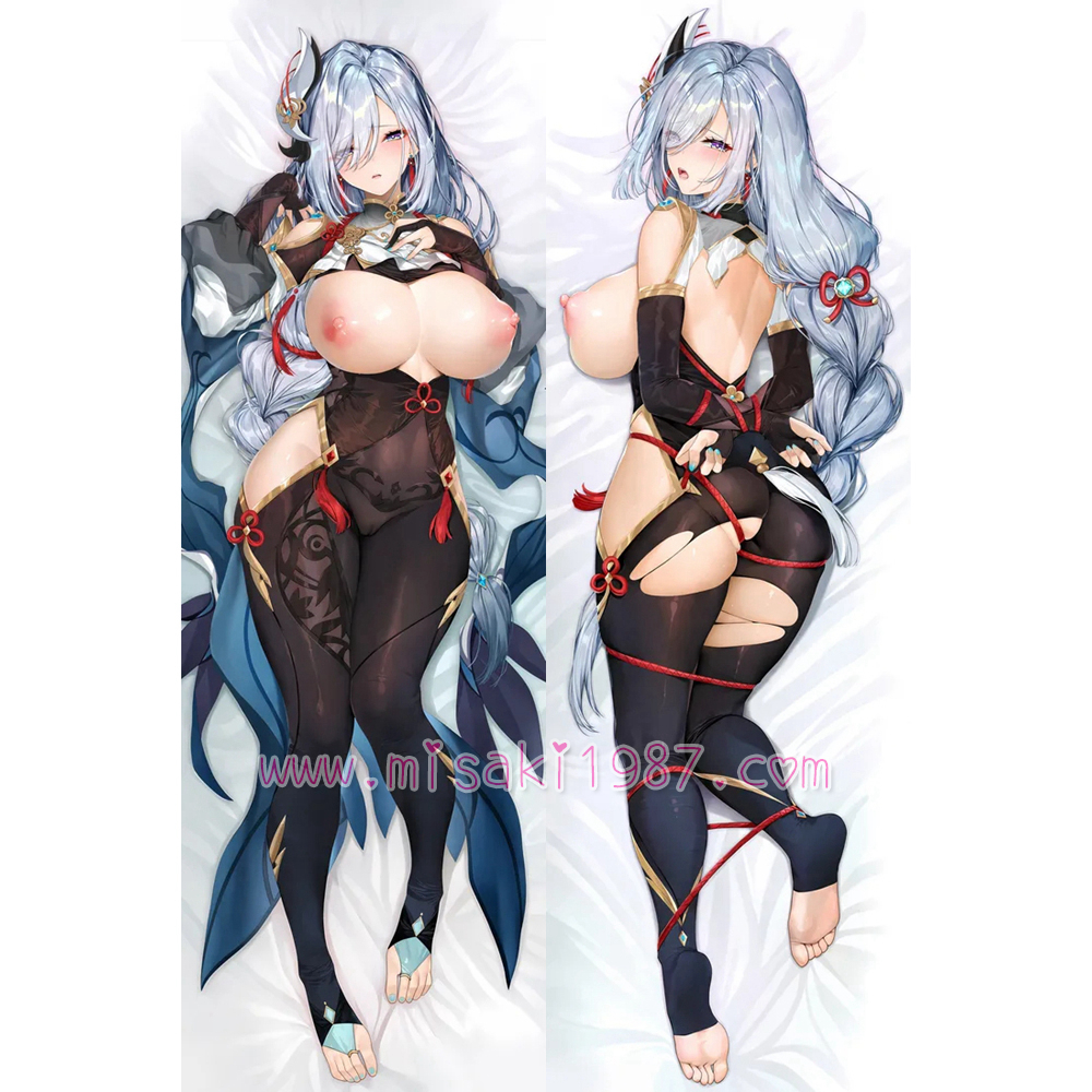 Genshin Impact Dakimakura Shenhe Body Pillow Case 53