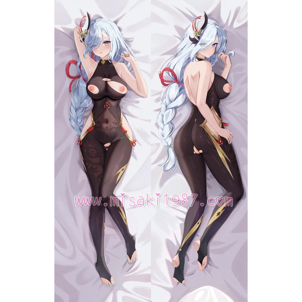 Genshin Impact Dakimakura Shenhe Body Pillow Case 54