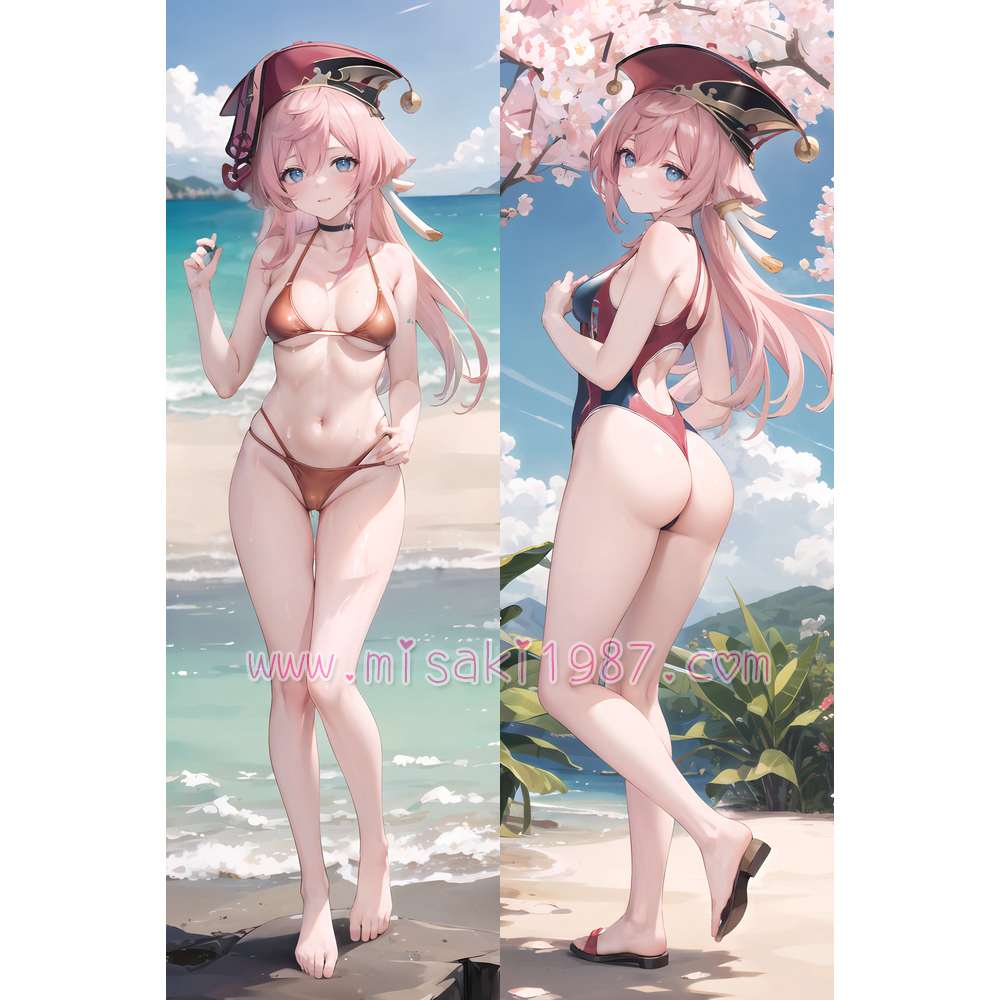 Genshin Impact Dakimakura Yanfei Body Pillow Case 04