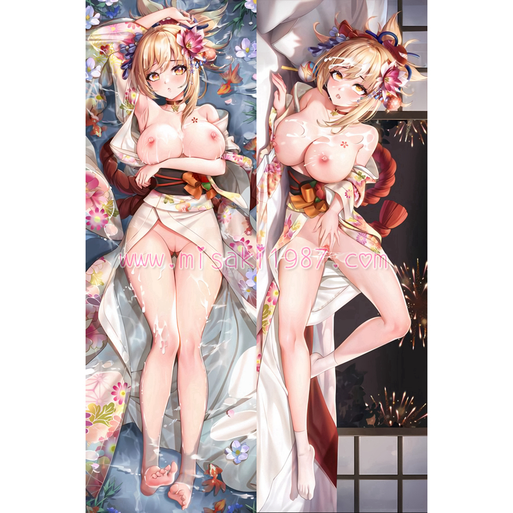Genshin Impact Dakimakura Yoimiya Body Pillow Case 14