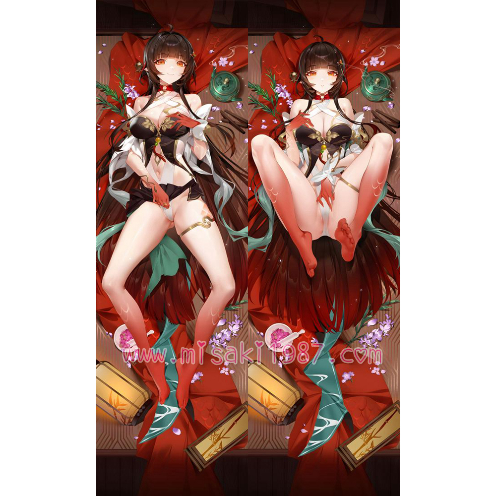 Honkai: Star Rail Dakimakura Lingsha Body Pillow Case