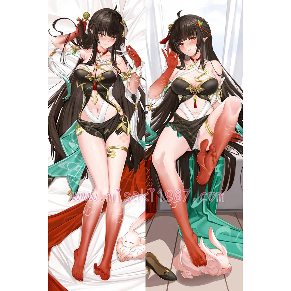 Honkai: Star Rail Dakimakura Lingsha Body Pillow Case 07