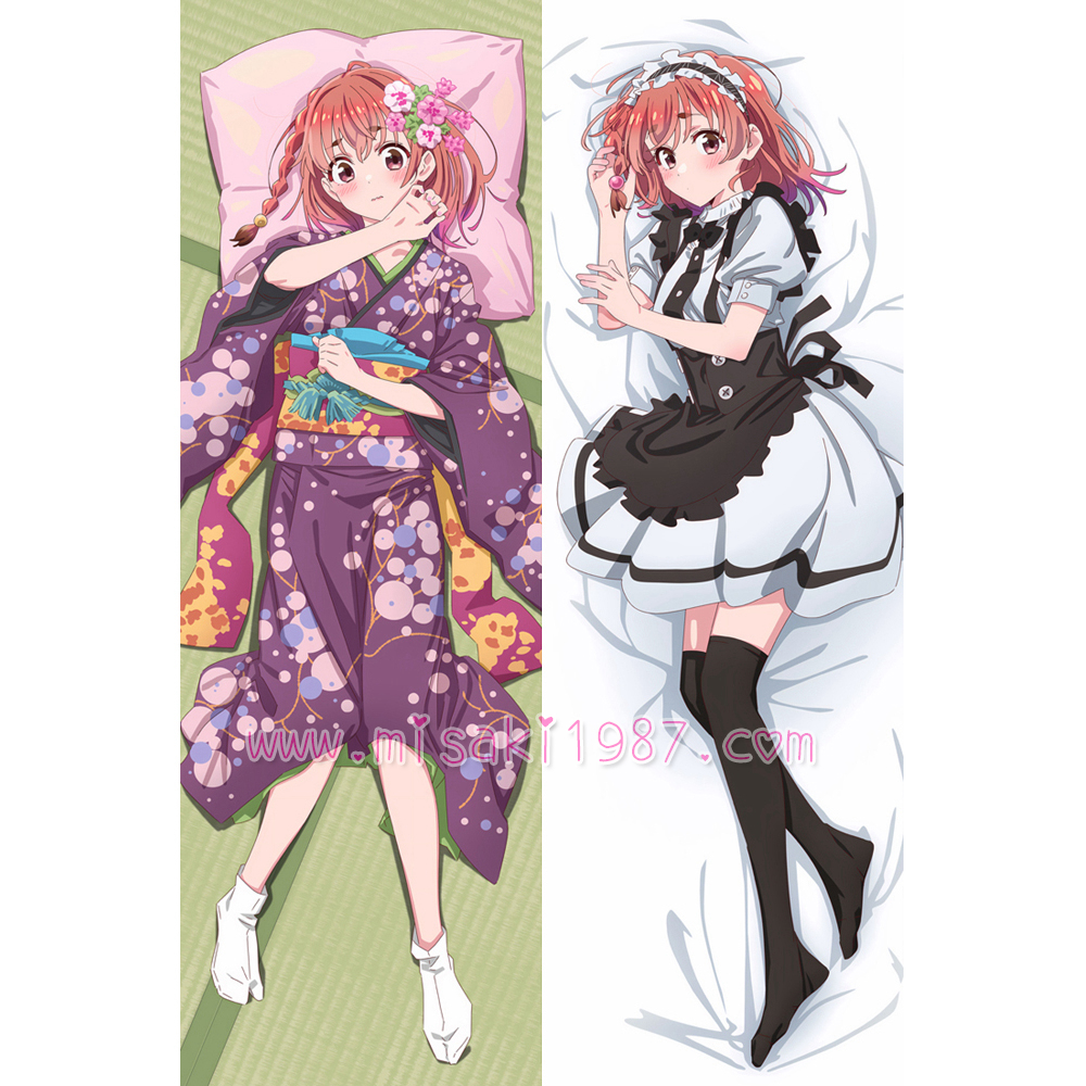 Kanojo Okarishimasu Dakimakura Sakurasawa Sumi Body Pillow Case 05
