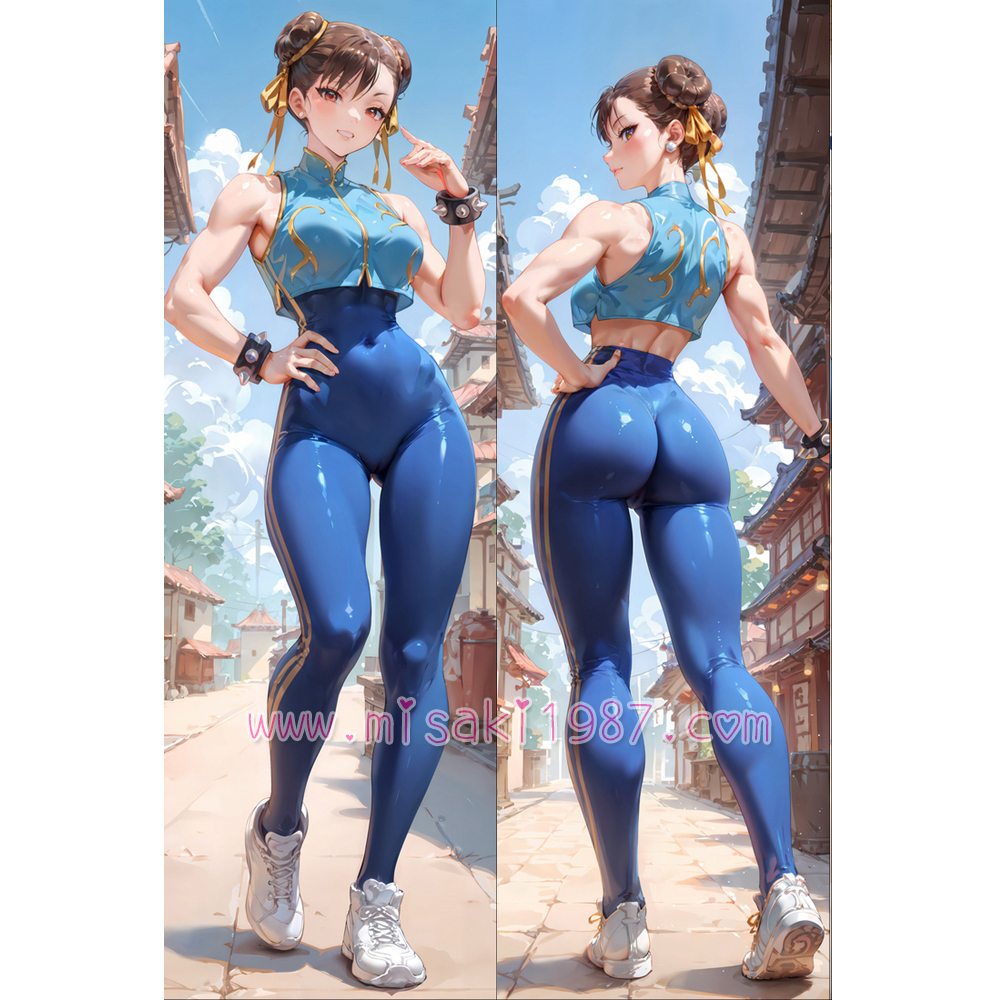Street Fighter Dakimakura Chun-Li Body Pillow Case