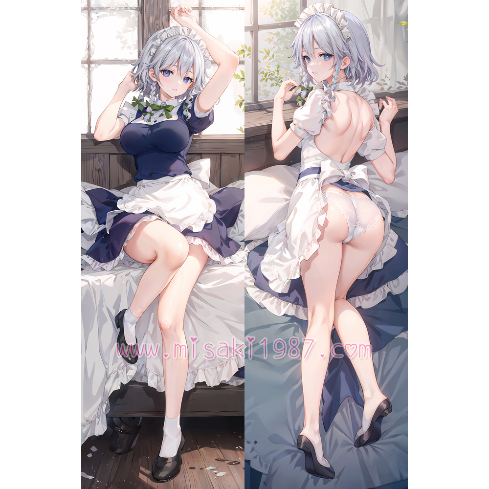 Touhou Project Dakimakura Sakuya Izayoi Body Pillow Case 08