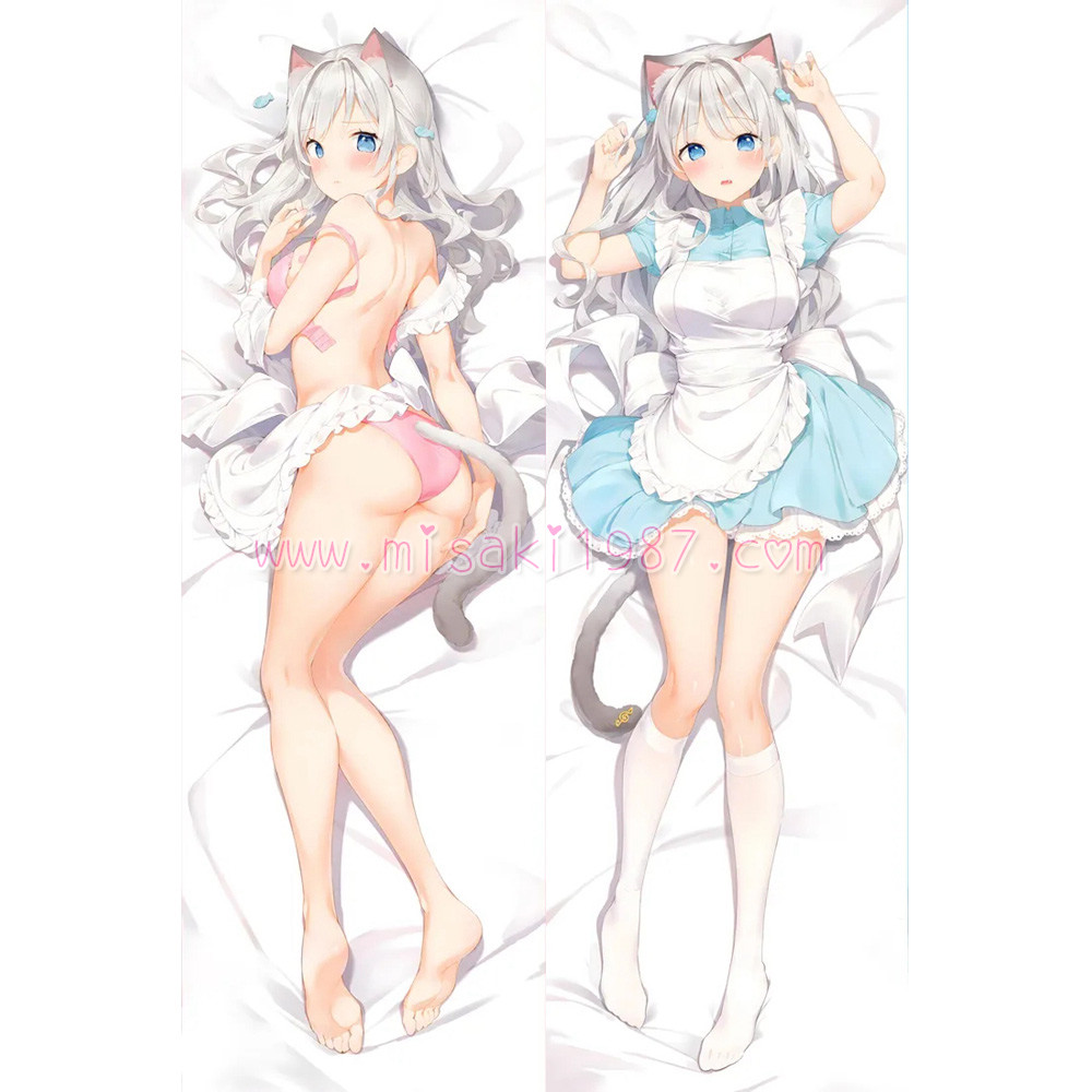 Virtual YouTuber Dakimakura Amanagi El Body Pillow Case