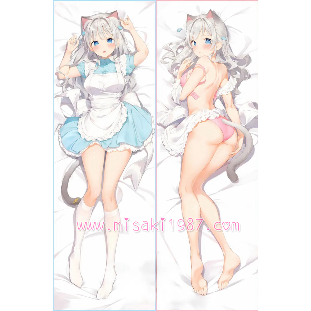 Virtual YouTuber Dakimakura Amanagi El Body Pillow Case 02