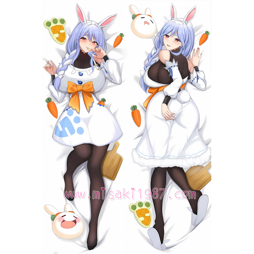 Virtual YouTuber Dakimakura Usada Pekora Body Pillow Case 14